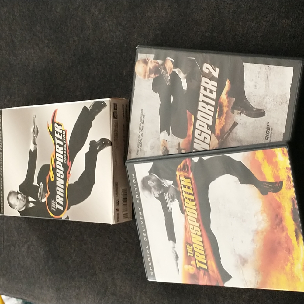 The Transporter Collection DVDs